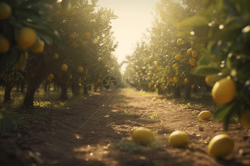 柠檬种植农场图片