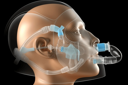 吸氧改善睡眠呼吸机设计图片