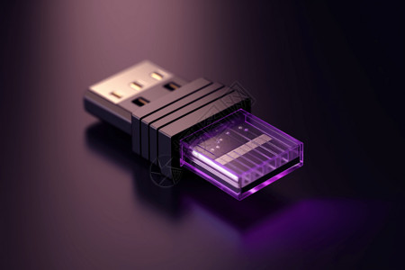 一款USB闪存芯片图片