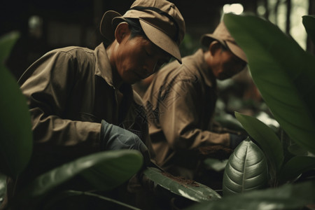 橡胶厂团队协调的人像高清图片