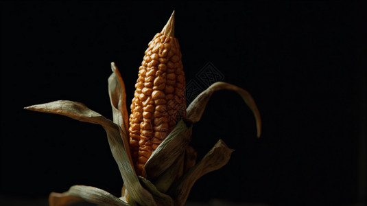 超轻黏土玉米的黏土模型设计图片