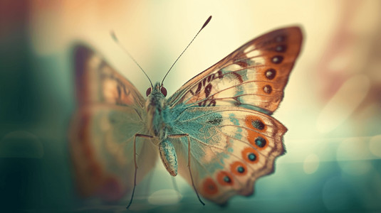 标本数码蝴蝶特写设计图片