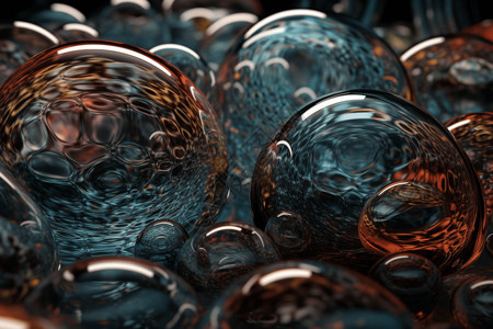 抽象玻璃艺术背景图片