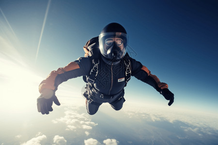 跳伞运动员自由落体图图片