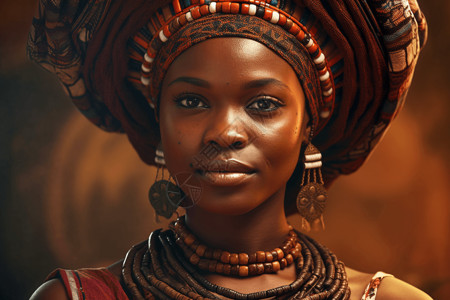 非洲部落服装的照片高清图片
