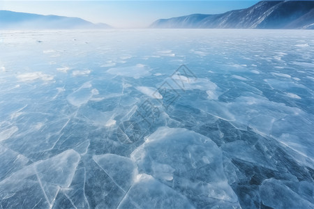 西伯利亚贝加尔湖高清图片
