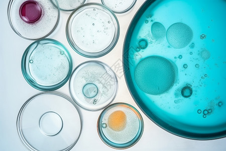 细菌培养皿科学实验细菌菌落培养皿设计图片