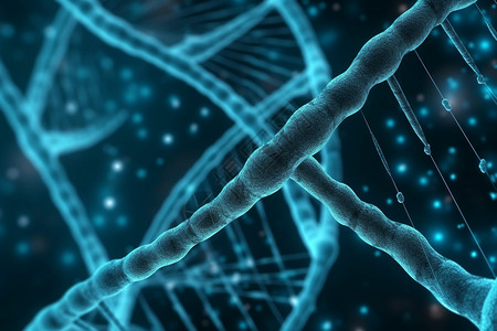 DNA微观结构细节图片