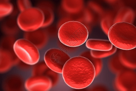 3d红细胞医学概念背景图片
