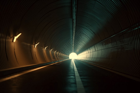 地下隧道建筑效果图图片