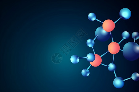 分子结构图图片