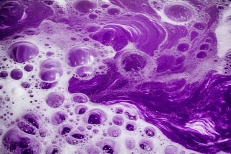 紫色的泡沫背景背景图片