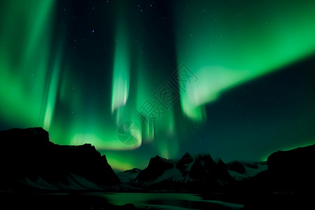 美丽的极光北极惊人的高清图片