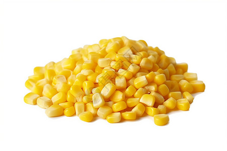 新鲜的玉米粒蔬菜高清图片素材