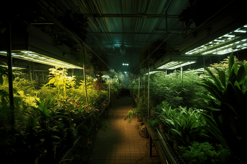 室内农场抗虫植物图片