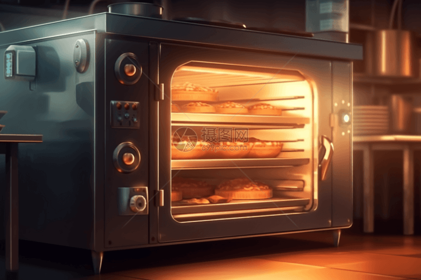 甜品面包烘焙烤箱插图图片