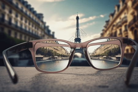 旅行用AR眼镜排上图背景图片