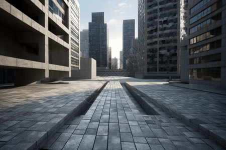 现代城市摩天大楼景观图片建筑高清图片素材