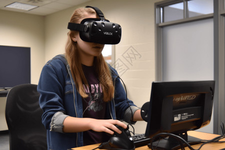 学生VR技术在线课程图片图片