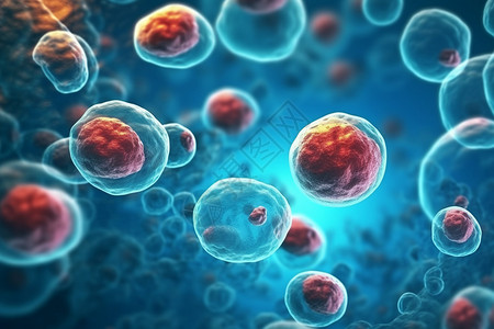 人类细胞胚胎背景背景图片