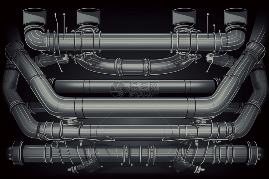 未来的排气系统图片