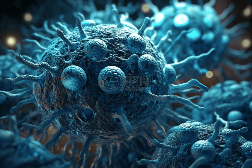 巨大的病毒细胞图片