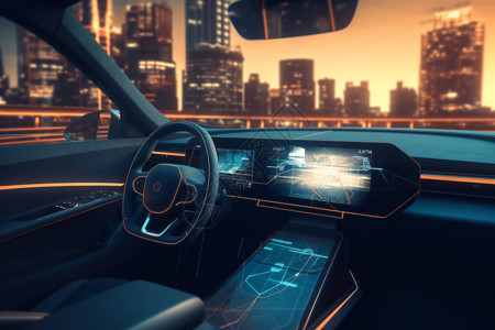远程看车未来派智能的汽车设计图片