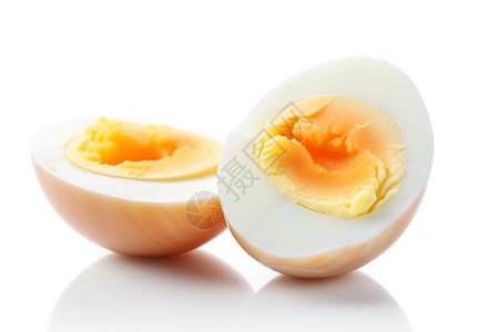 新鲜煮鸡蛋图图片