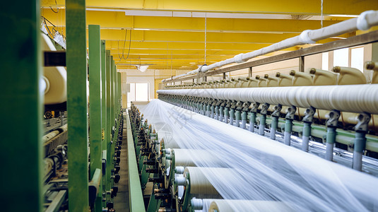 纺织厂工业生产车间一览图片
