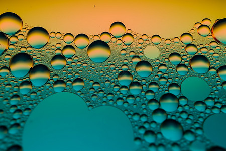 抽象气泡色彩背景背景图片