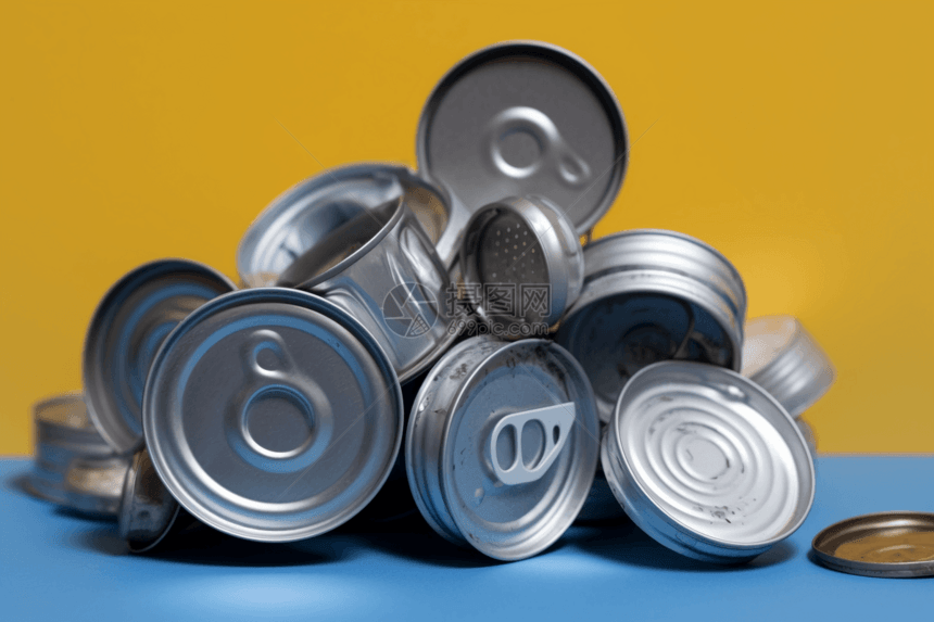 回收铝罐概念图图片