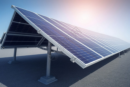 太阳能发电装置图片