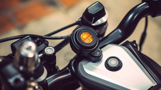 按钮控件素材现代电动自行车启动按钮和控件图片背景