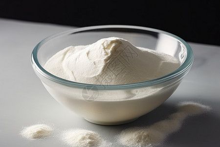 一碗健康营养的奶粉图片