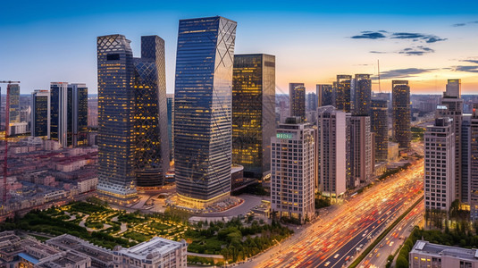 北京城市高楼建筑图片