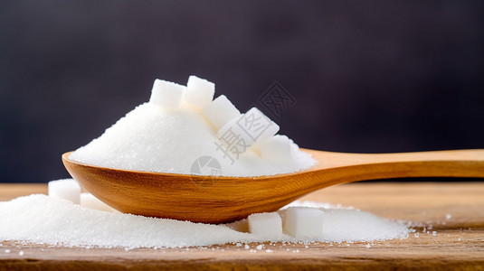粒状白砂糖背景图片