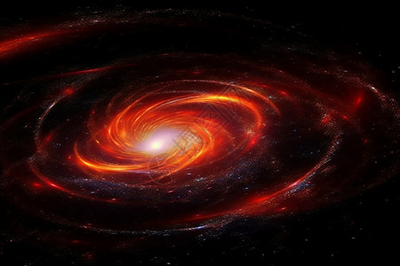 神秘危险的星空黑洞背景图片