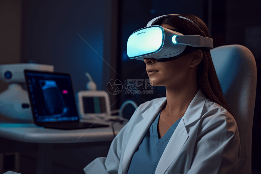 医生使用VR技术图片
