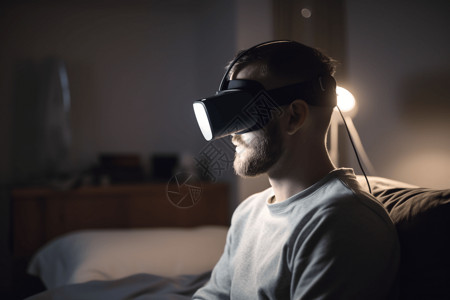 科技虚拟VR眼镜图片