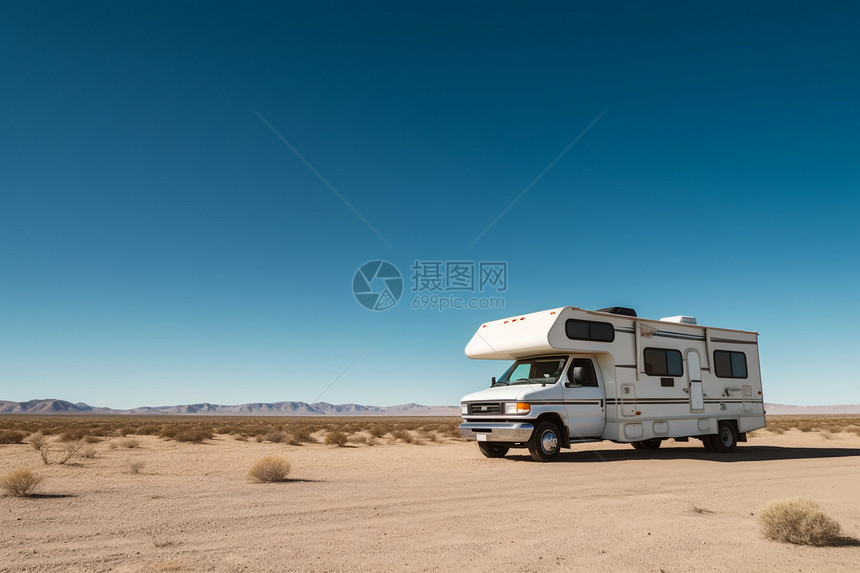 旅游沙漠房车展示图片