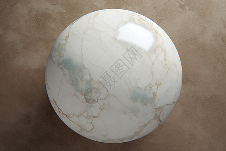 地上的大理石球背景图片