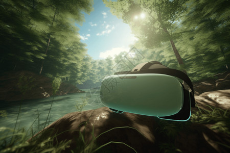 VR科技感眼镜图片