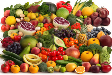 新鲜水果和蔬菜图片图片