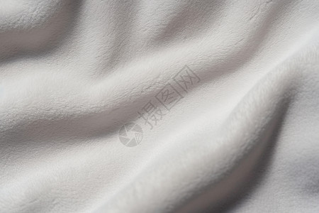 白色绒面的毯子背景图片