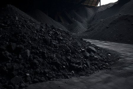 煤炭化工堆积煤背景