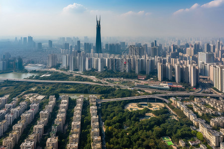 江苏省南京市城市建设景观高清背景图片