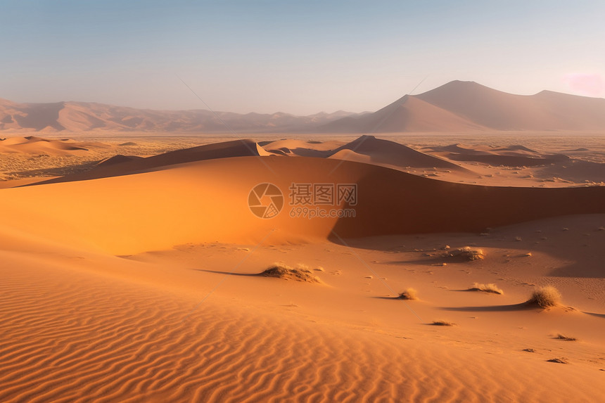 纳米布沙漠风光图片
