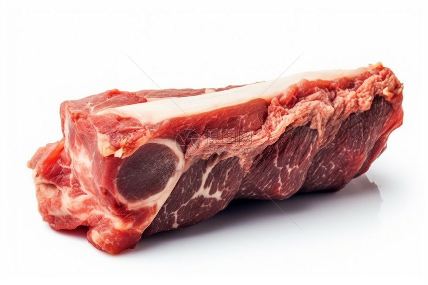 一个牛骨肉图片