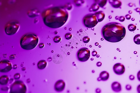 抽象紫色油滴背景图片