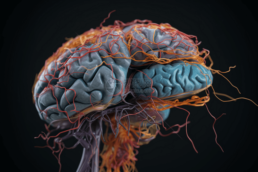 用于神经康复的大脑模型图片